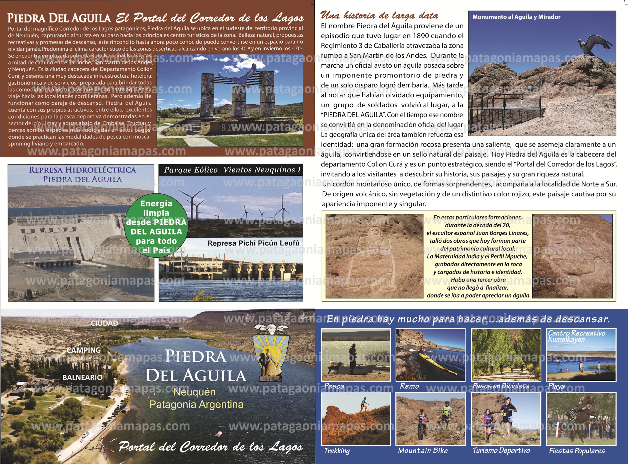 Mapa Piedra del Águila